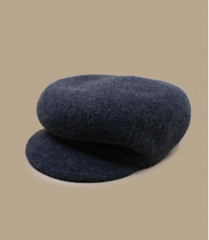 Boiled Wool cap anthracite