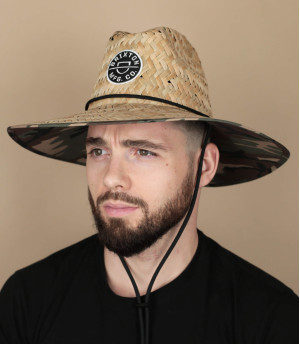 Crest Sun Hat tan camo surplus